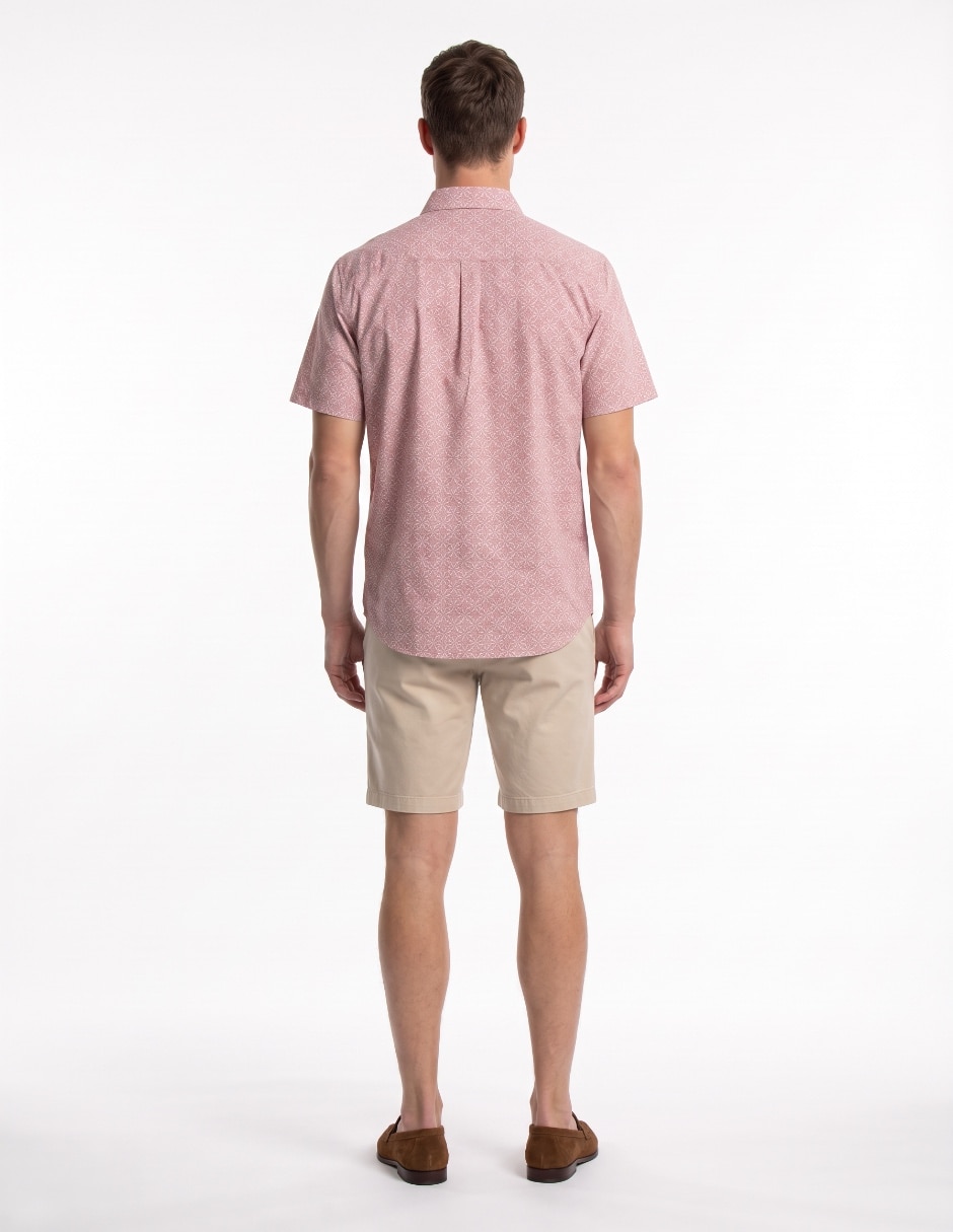 Camisa casual manga corta para hombre 2