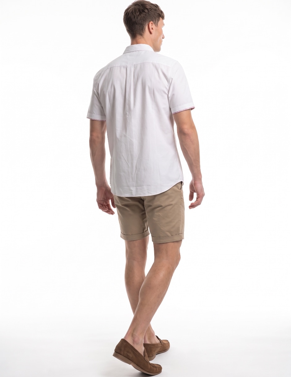 Camisa casual manga corta para hombre 2