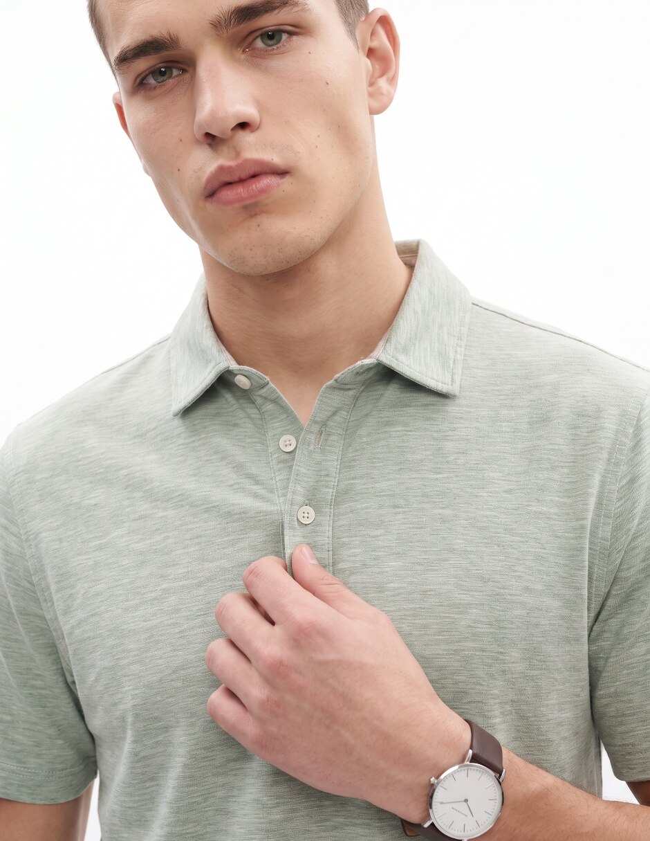 Playera tipo polo para hombre 4