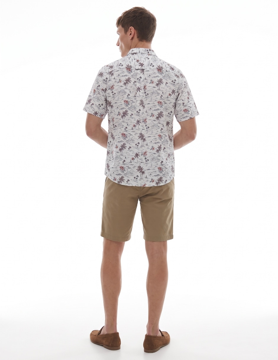 Camisa casual manga corta para hombre 2