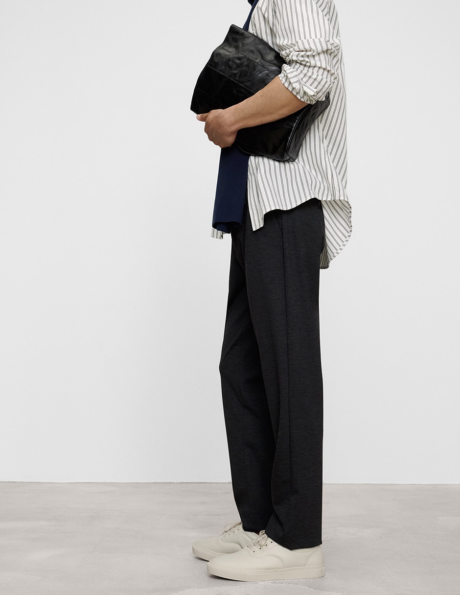Pantalón chino regular para hombre Pantalón chino regular para hombre