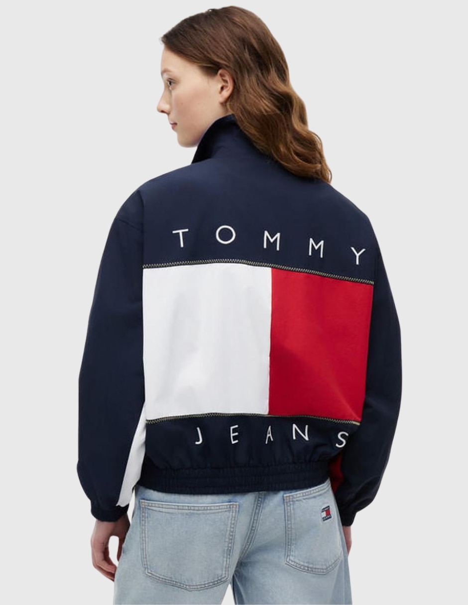 Chamarra rompevientos impermeable para mujer 5