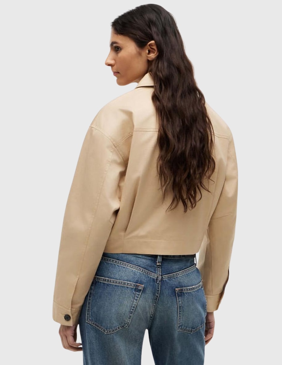 Chamarra casual de algodón para mujer 5