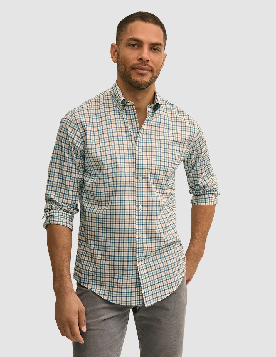 Camisa casual b brothers manga larga para hombre Camisa casual b brothers manga larga para hombre
