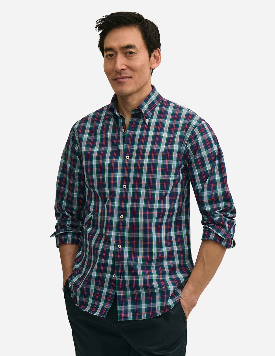Camisa casual b brothers manga larga para hombre Camisa casual b brothers manga larga para hombre