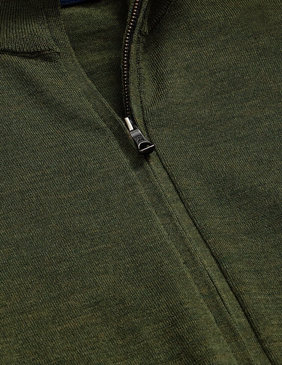 Suéter cuello con cierre para hombre 2