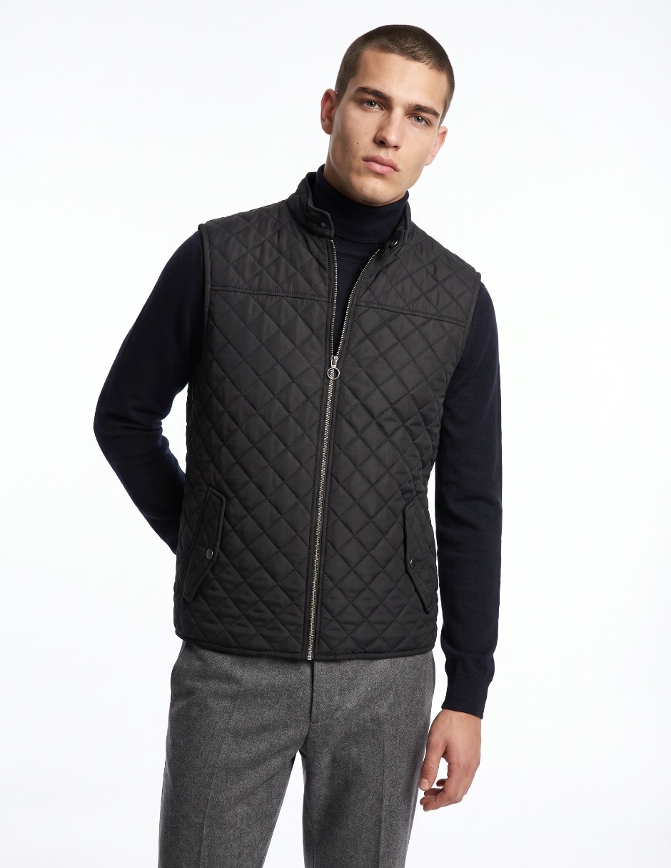 Chaleco con bolsillos para hombre Chaleco con bolsillos para hombre