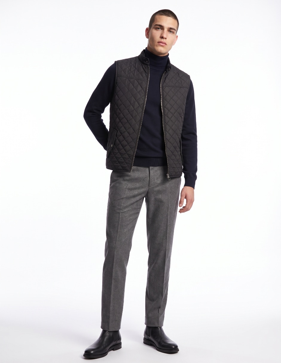 Chaleco con bolsillos para hombre 4