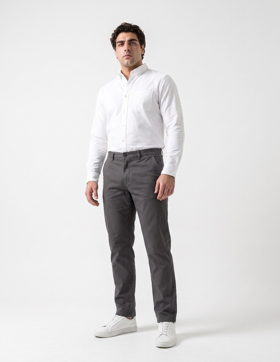 Pantalón casual chino para hombre 4