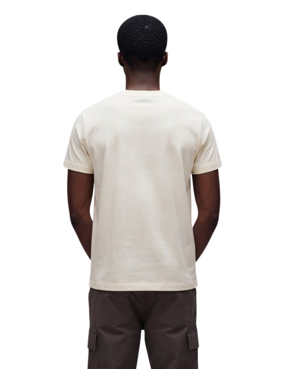 Playera cuello redondo para hombre