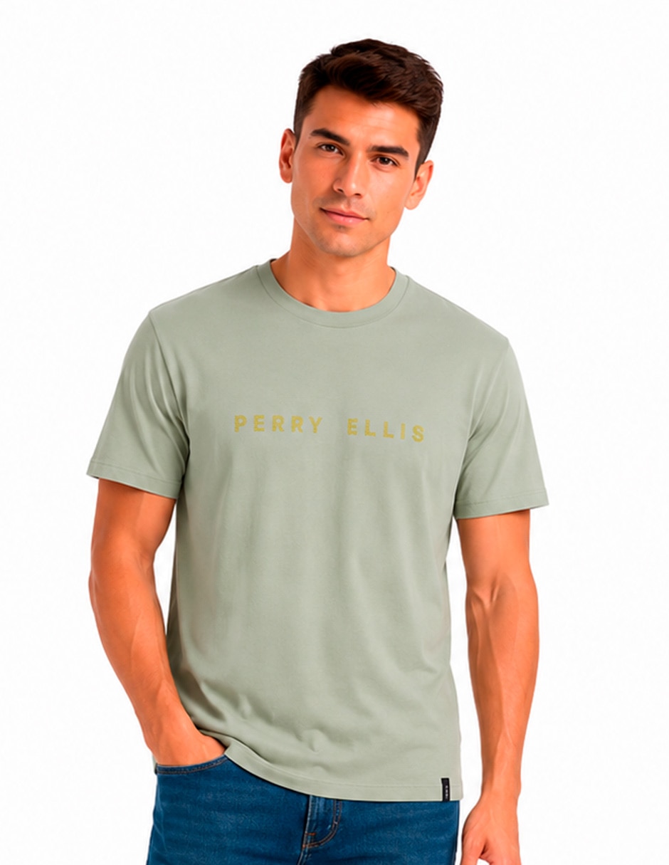 Playera cuello redondo para hombre