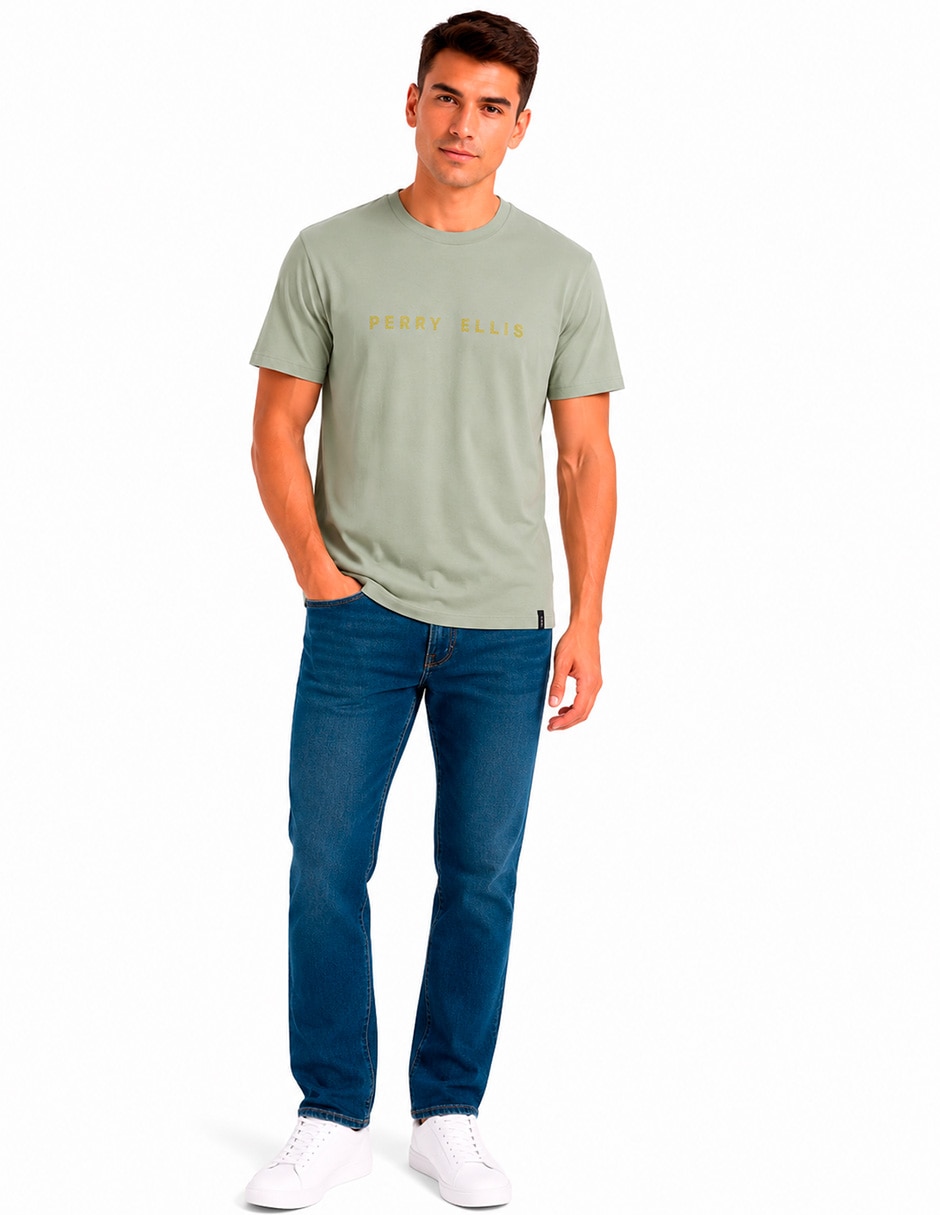 Playera cuello redondo para hombre 4