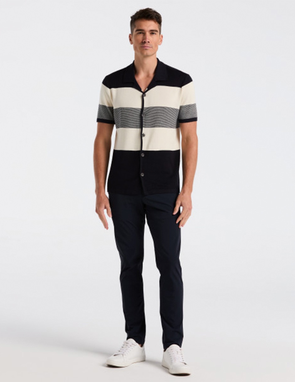 Camisa casual manga corta para hombre 2