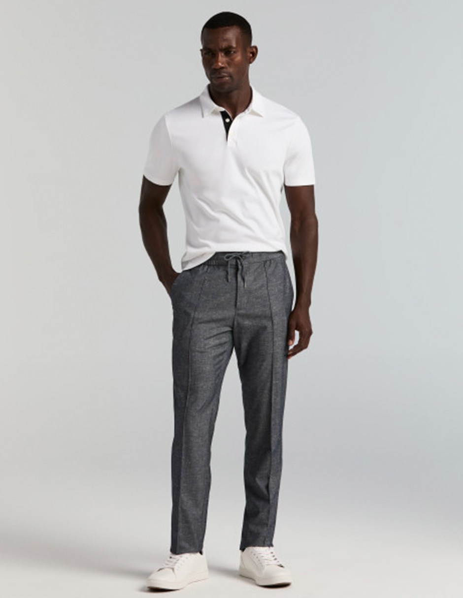 Pantalón casual regular slim para hombre 2