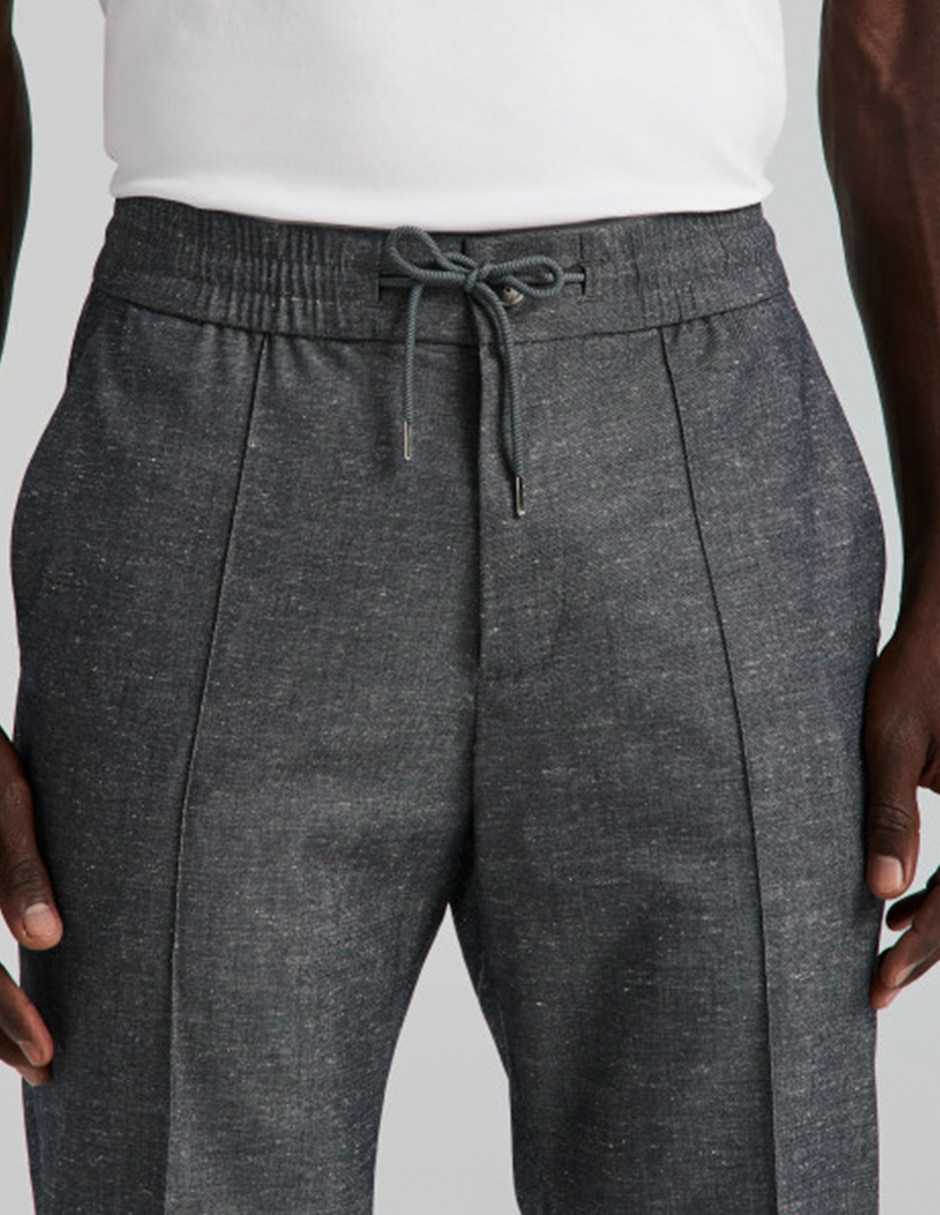 Pantalón casual regular slim para hombre 4