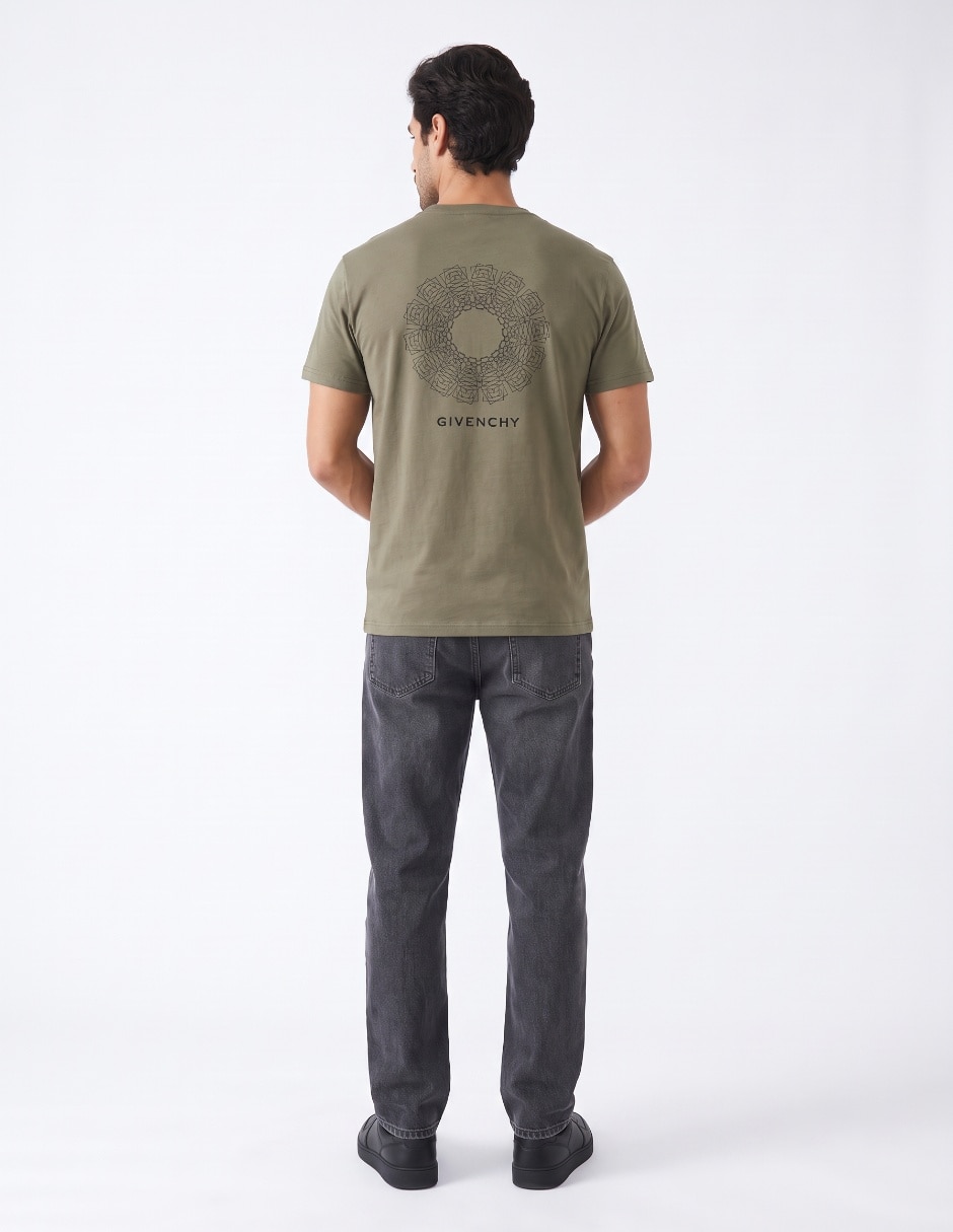 Playera cuello redondo para hombre 2