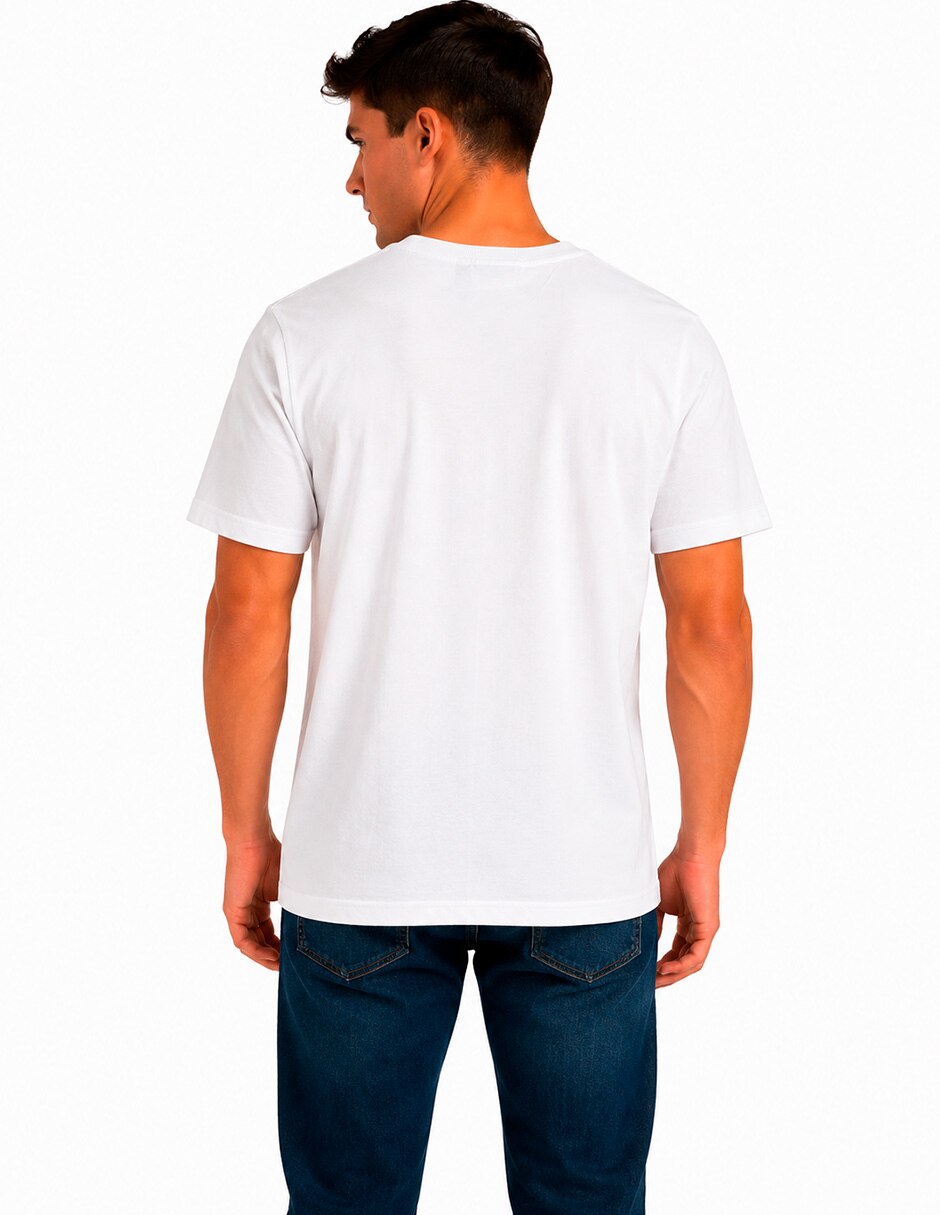 Playera cuello redondo para hombre 4