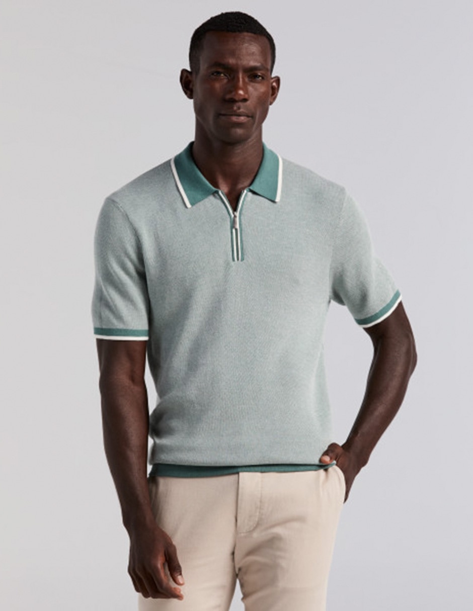 Playera tipo polo para hombre