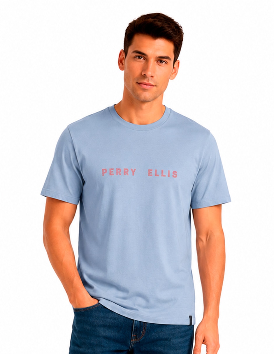 Playera cuello redondo para hombre