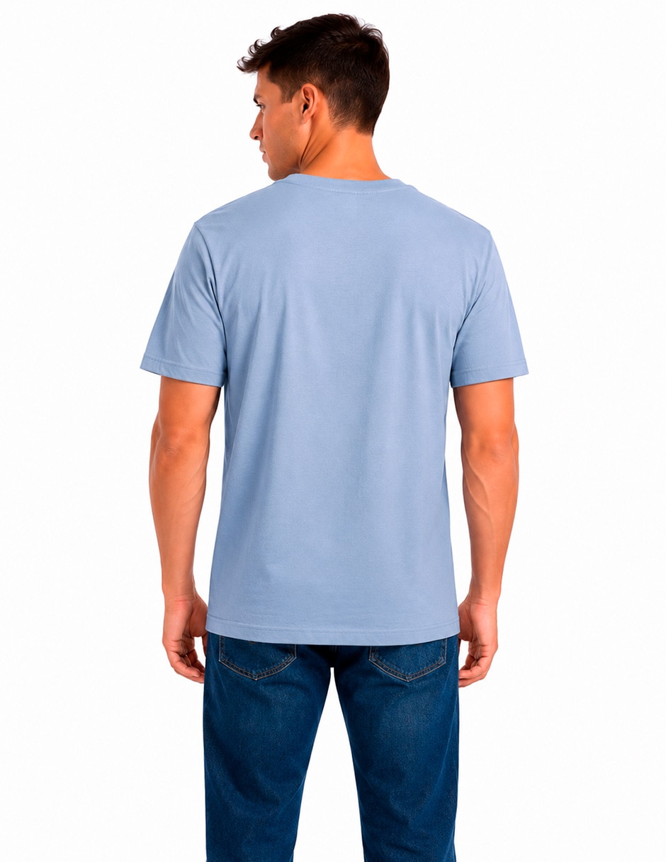 Playera cuello redondo para hombre 3