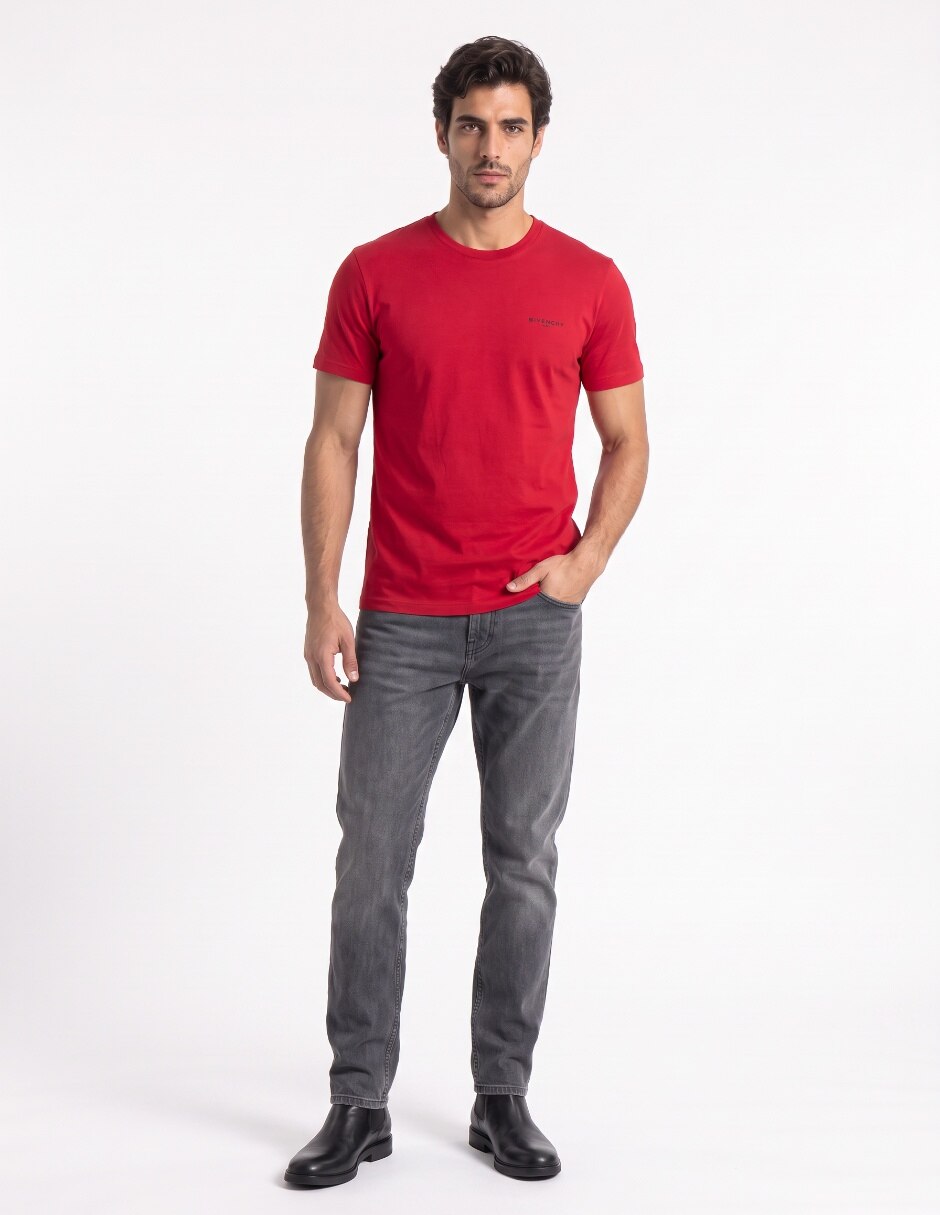 Playera cuello redondo para hombre 4