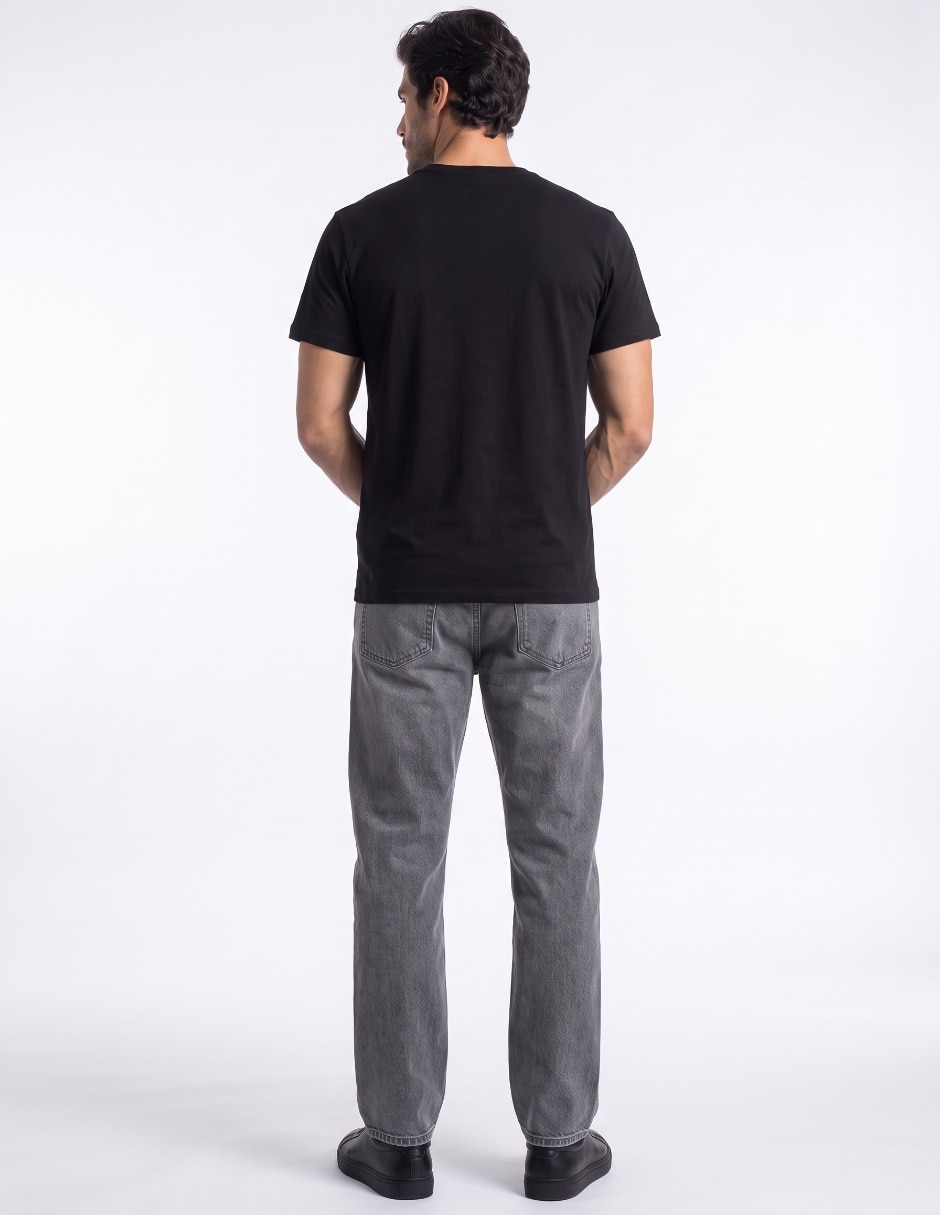 Playera cuello redondo para hombre 2