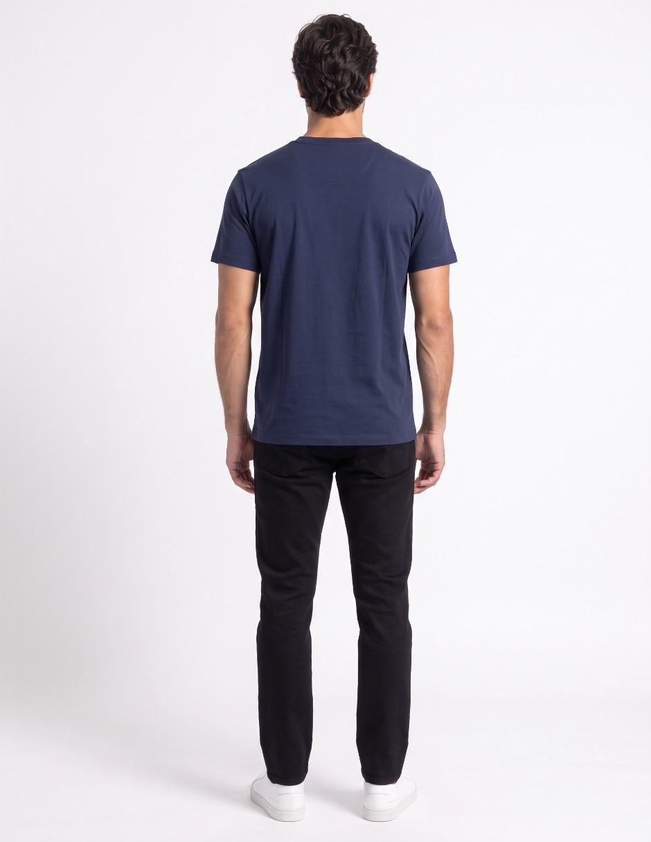 Playera cuello redondo para hombre 2