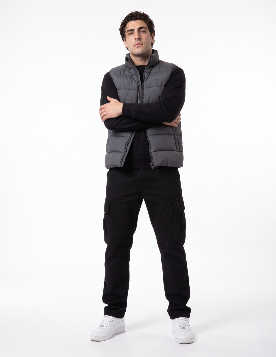 Chaleco Givency con bolsillos para hombre 3