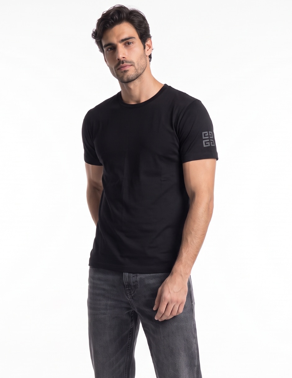 Playera cuello redondo para hombre 3