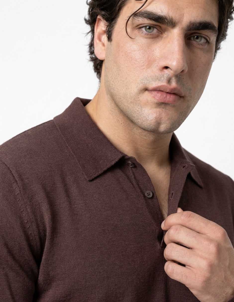Playera tipo polo para hombre 4