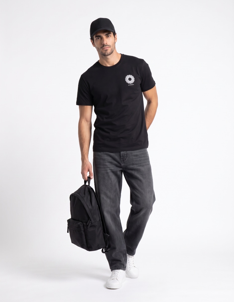 Playera cuello redondo para hombre 4