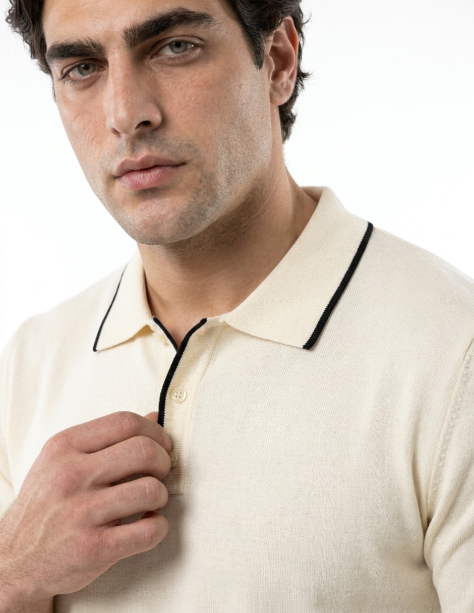Playera tipo polo para hombre 4