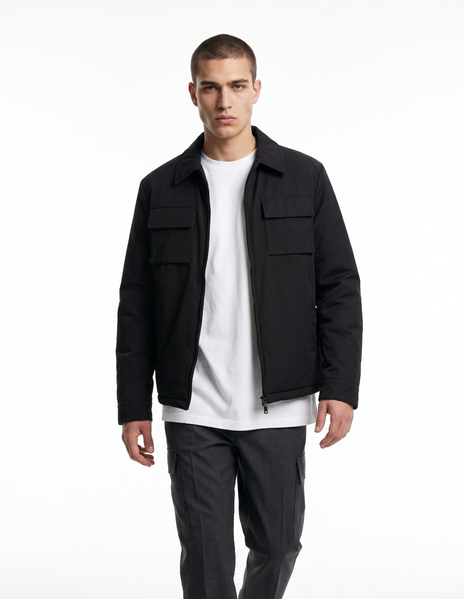 Chamarra bomber para hombre Chamarra bomber para hombre