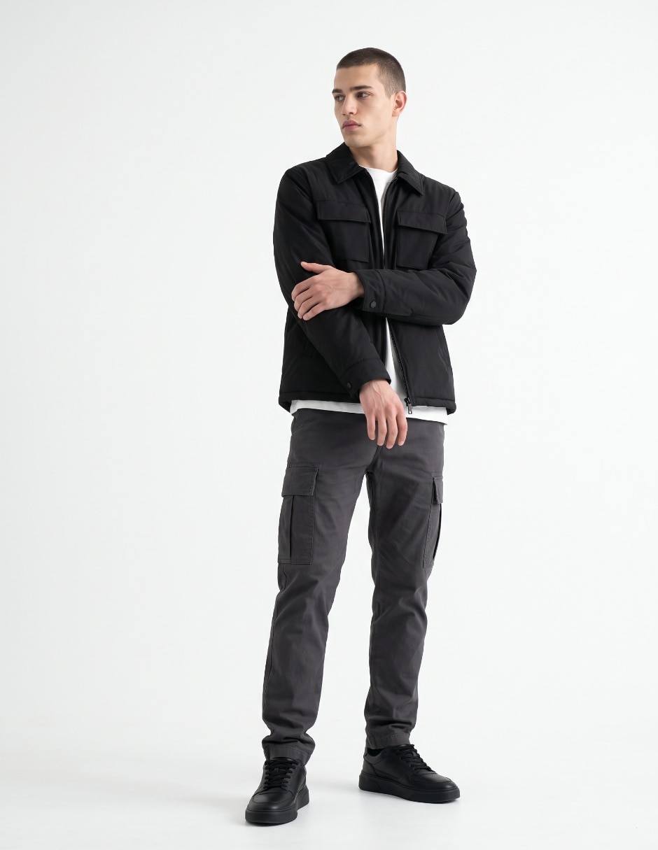 Chamarra bomber para hombre 4