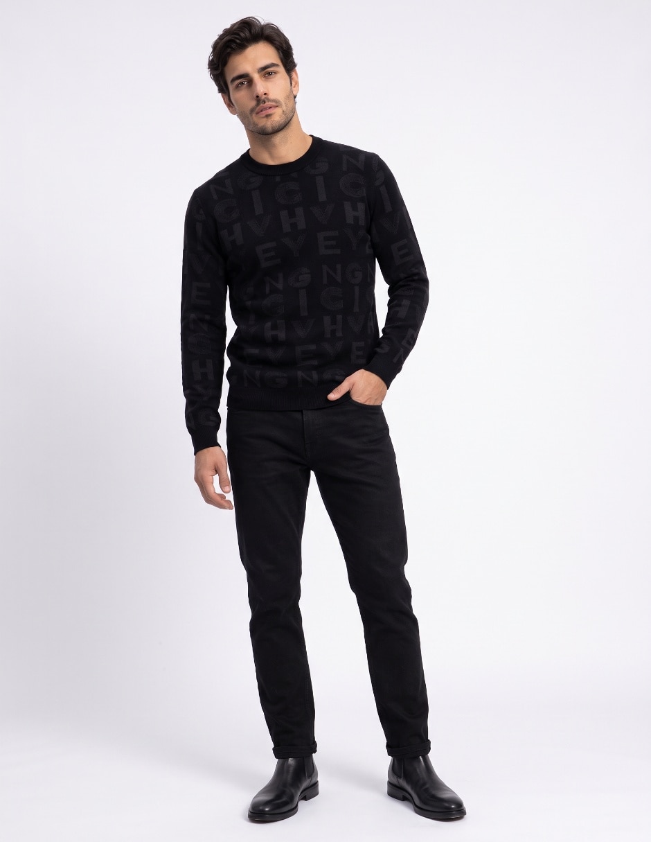 Suéter cuello redondo para hombre 3