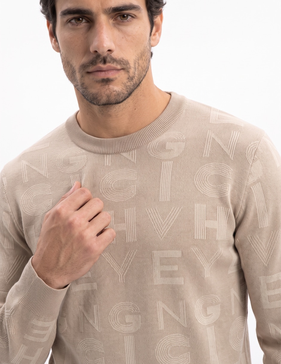 Suéter cuello redondo para hombre 3