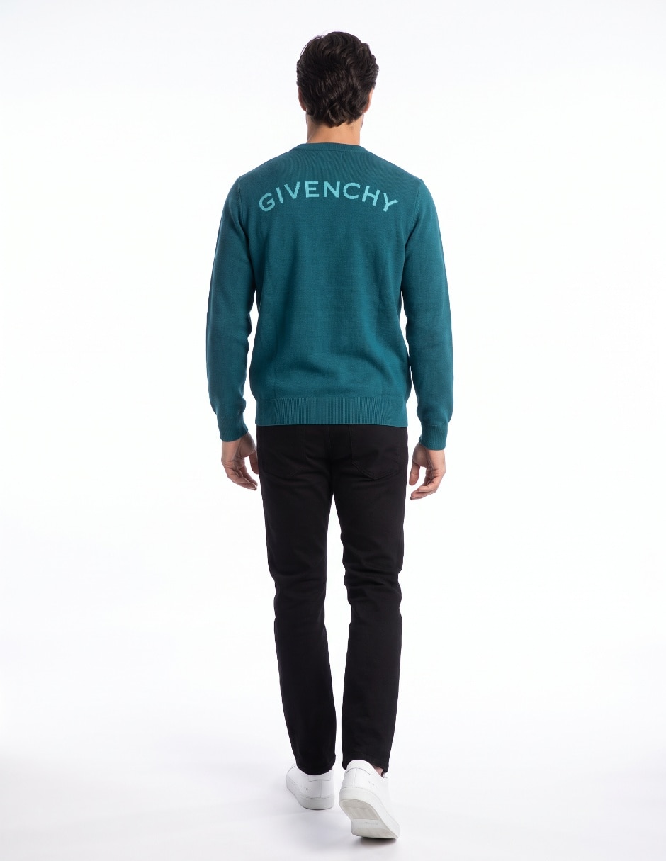 Suéter cuello redondo para hombre 2