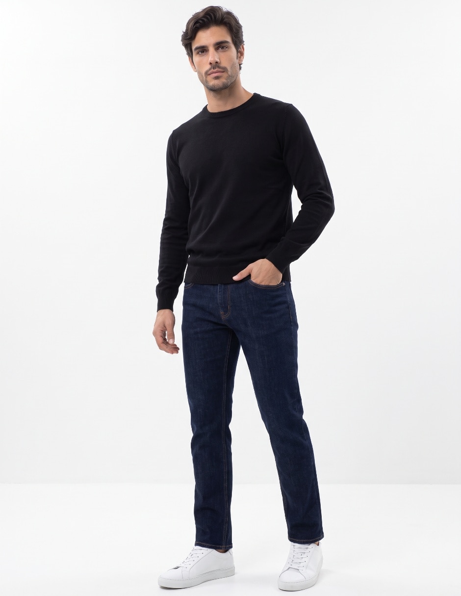 Suéter cuello redondo para hombre 4