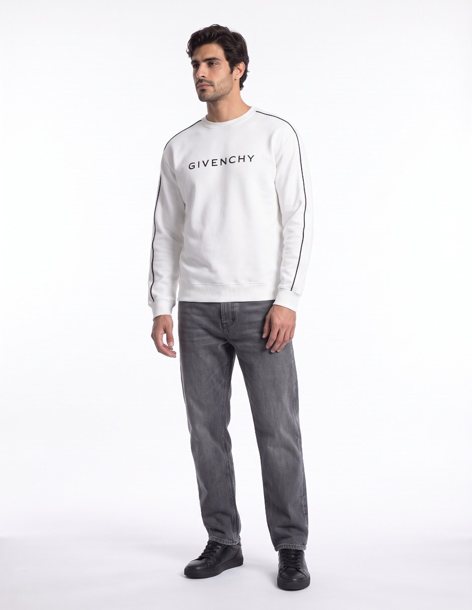 Suéter cuello redondo para hombre 4