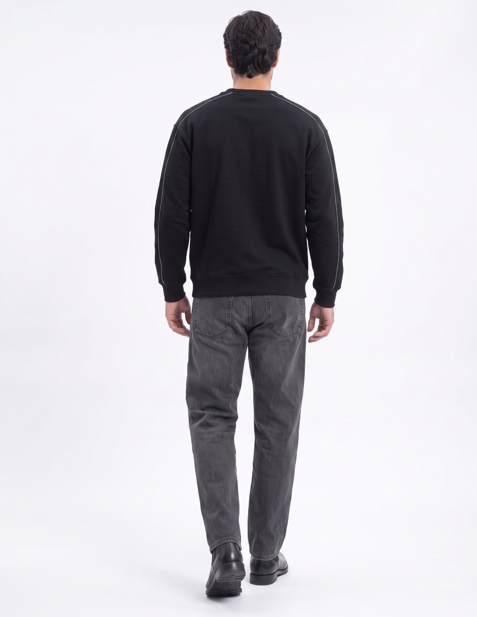 Suéter cuello redondo para hombre 2