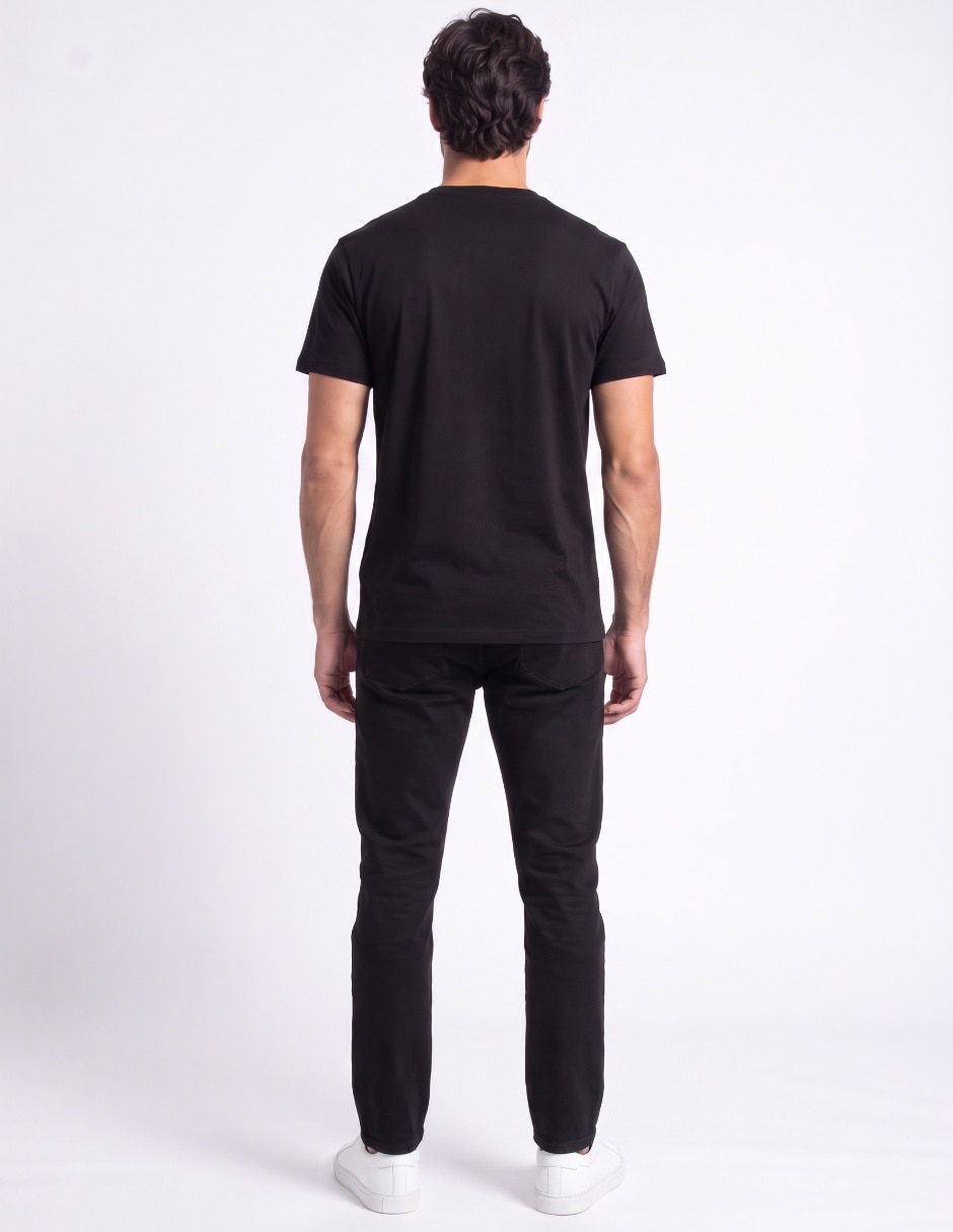 Playera cuello redondo para hombre 2