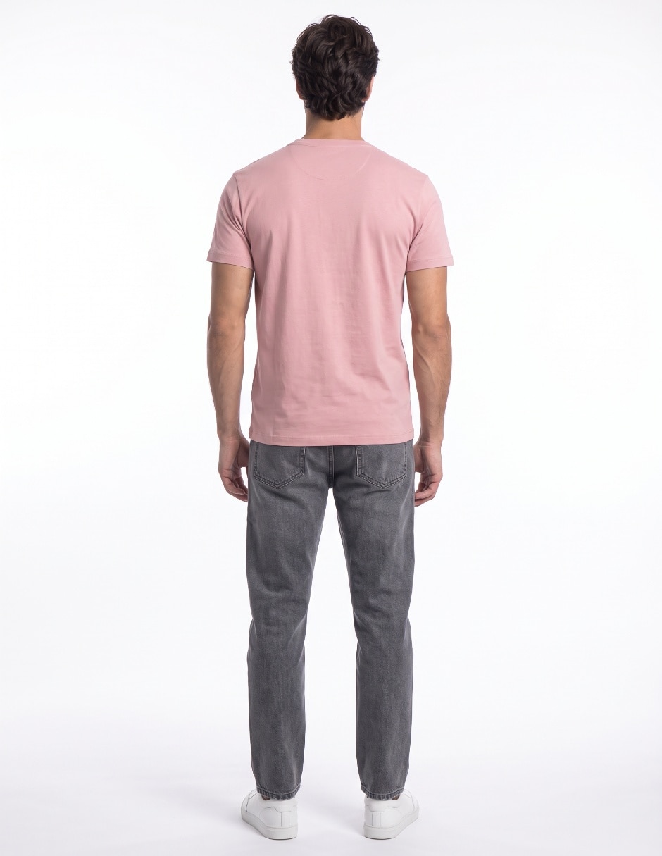 Playera cuello redondo para hombre 2