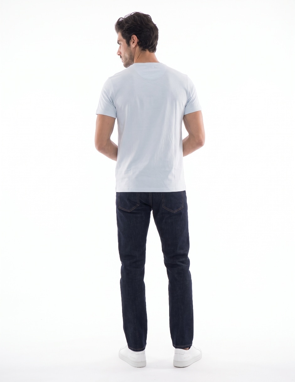 Playera cuello redondo para hombre 2