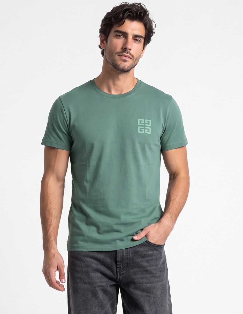 Playera cuello redondo para hombre Playera cuello redondo para hombre