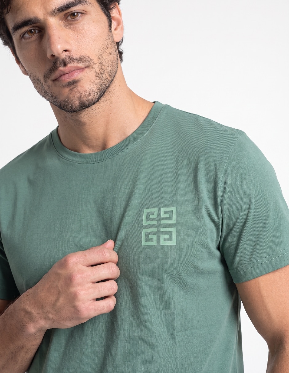 Playera cuello redondo para hombre 3