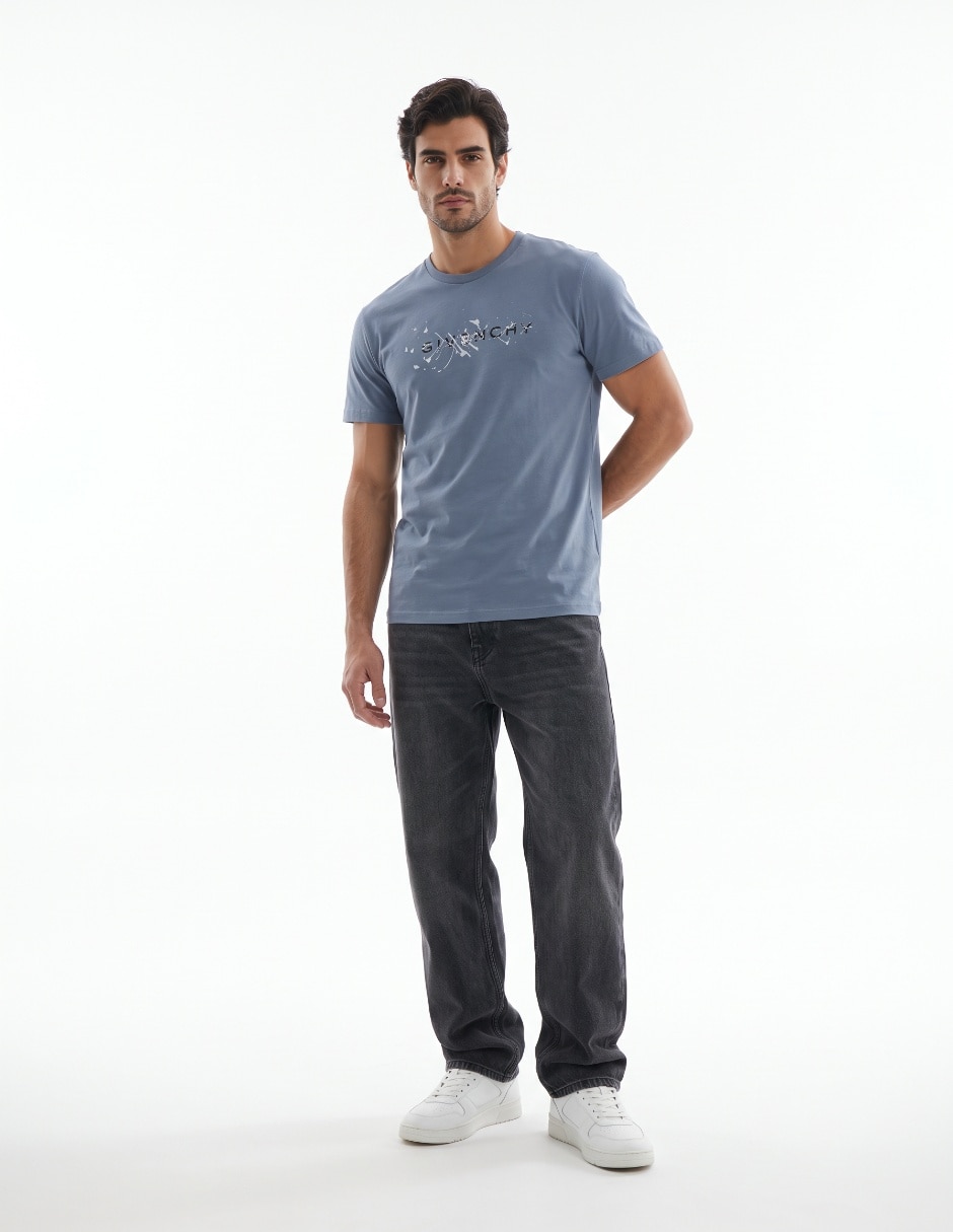 Playera cuello redondo para hombre 4