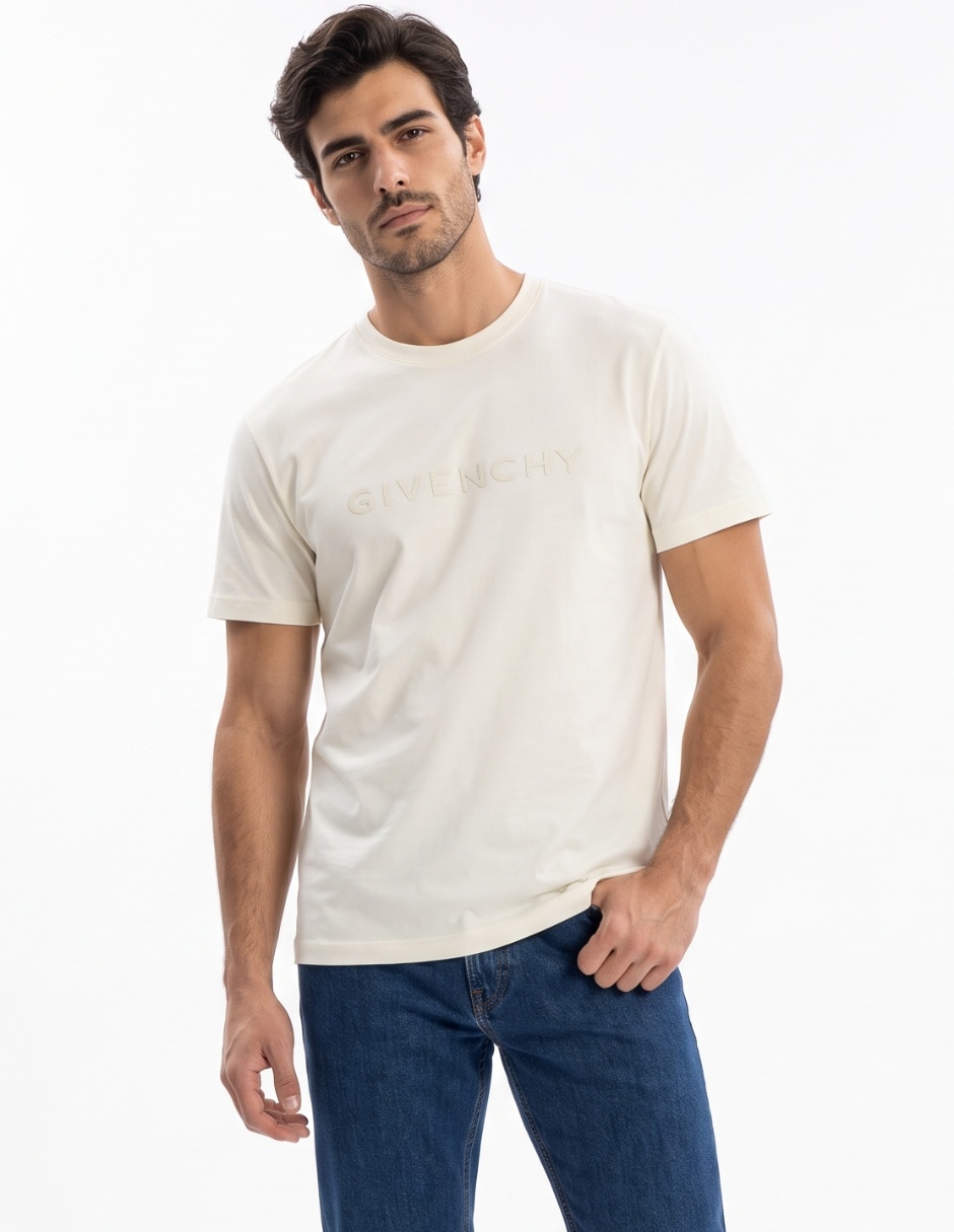 Playera cuello redondo para hombre