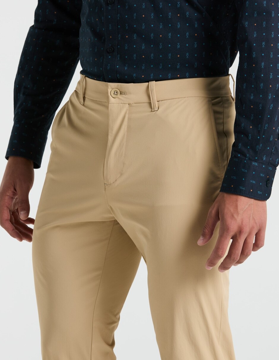 Pantalón chino regular para hombre