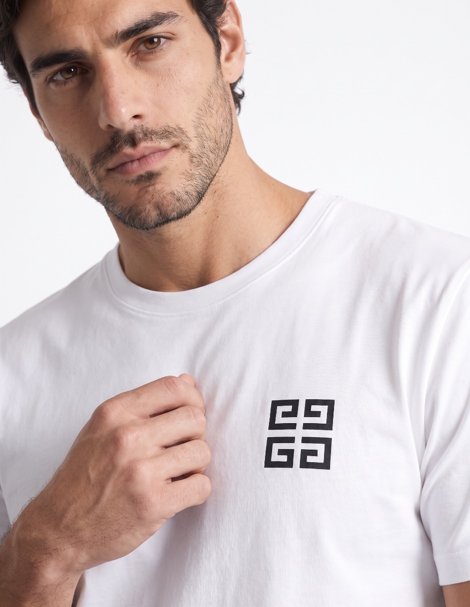 Playera cuello redondo para hombre 3