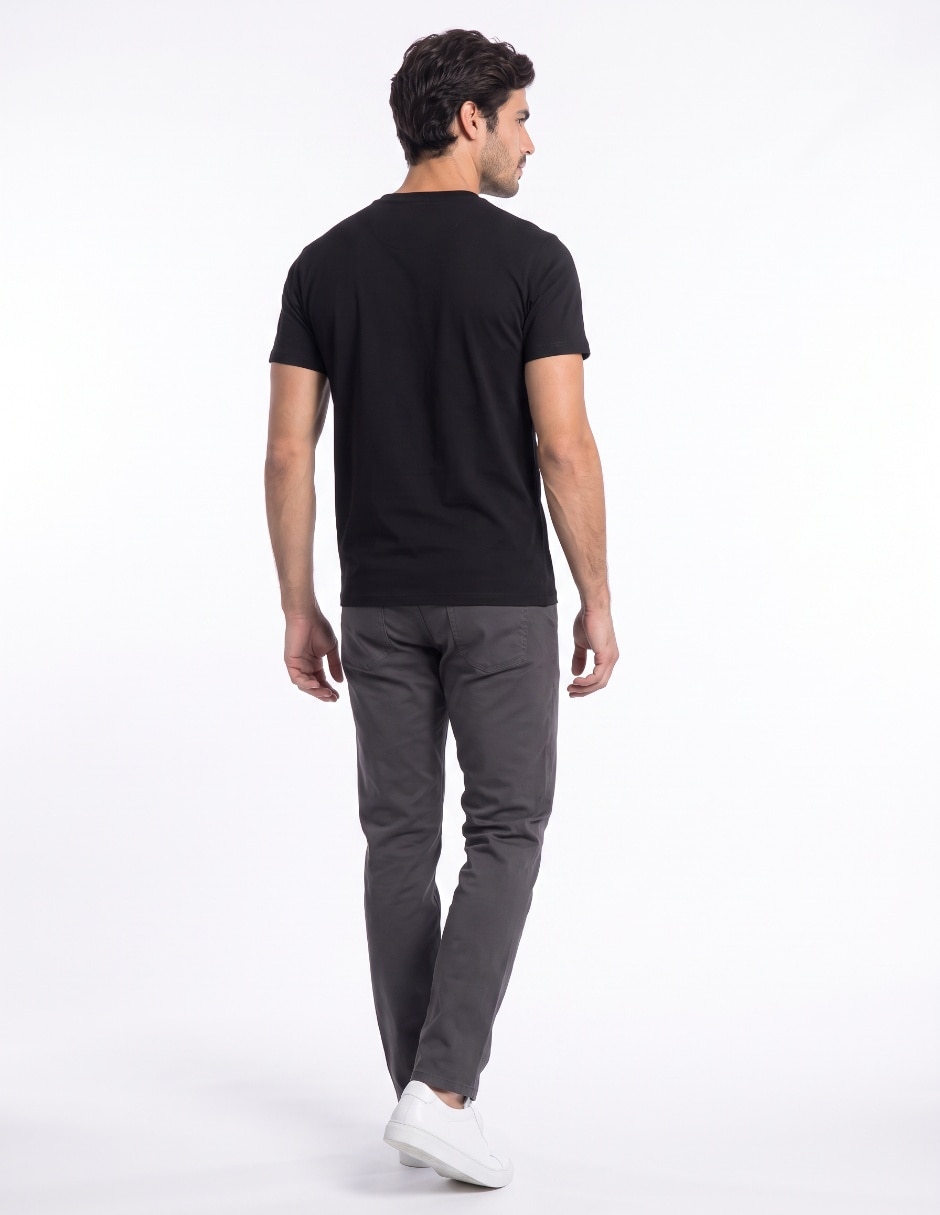 Playera cuello redondo para hombre 2
